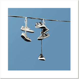 Shoe Tossing Posters and Art